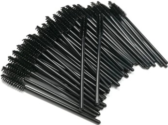 Disposable black mascara wands 5O's