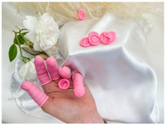 Finger Cots I PINK- 100pc