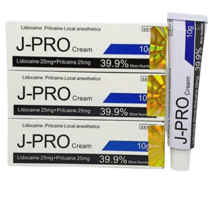 J Pro Numbing Cream